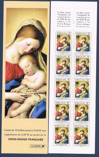 Carnet Croix Rouge 2002  L'enfant Jésus