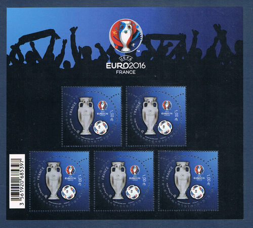 Bloc Championnat d'Europe UEFA football 2016 France N°137