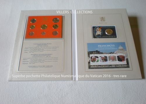 Volume Numismatique II Vatican 2016 Série DESTOCKAGE