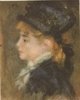 Enveloppe FDC Auguste Renoir Portrait de modèle1878-1880