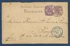 Carte correspondance Allemagne 1878 Paris