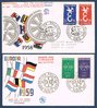 Enveloppes Europa des années 1958-59