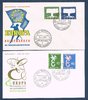 Europa Marken Deutscche Bundespost 57-58