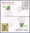 Enveloppes rare affranchissement avec timbres gaufré OR et Argent 1980