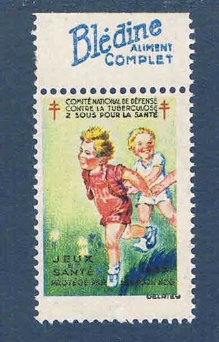 Carnet de 6 vignettes Jamboree 1947