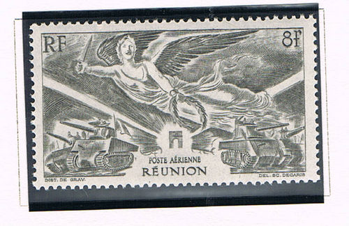Timbre Réunion PA N°35 Rare neuf Anniversaire Villers Collections