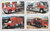 ST & M. Bloc feuillet les véhicules des pompiers le plateau