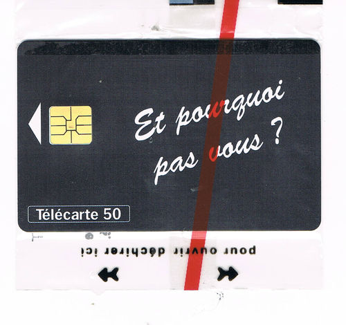 Télécarte Française 50 Unités S03 neuve Armée de terre