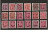Chine timbres neufs série contenant 18 valeurs compléter votre collection