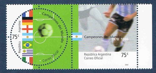 Emission Argentine 2002 Champions du monde de Football