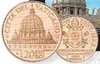 Vatican 2022 Pièce 20 Euros cuivre Dôme basilique Saint Pierre