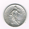 Pièce de monnaie Française 2 Francs argent type Semeuse 1905 Rare