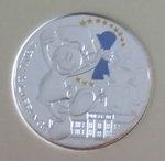 Pièce 50Euro argent Mickey et la France - Mimie à Montmartre