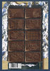 Feuillet 10 timbres Le chocolat N°F4357 Chocolatière