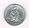 Pièce 10Lire argent Portrait du Pape Pie XI Vierge à l'enfant
