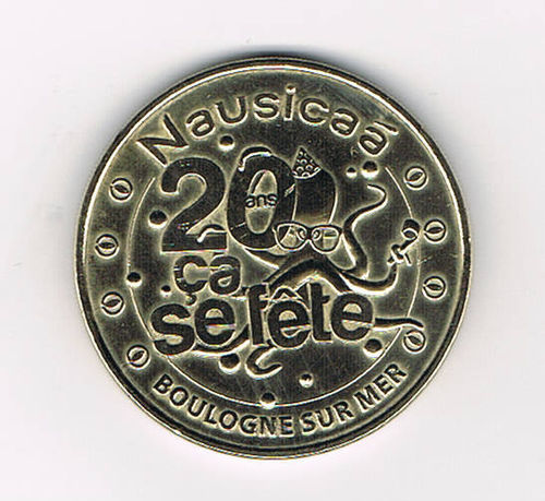 Jeton Monnaie de Paris 2011 Rare Nausicaà 20 ans ça se Fête
