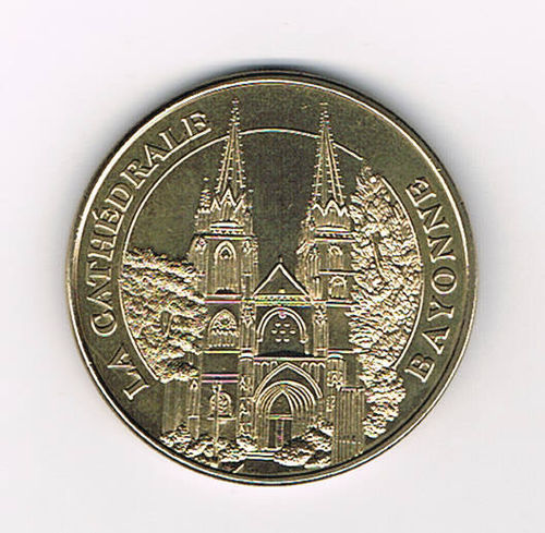 Médaille Touristique 2013 La Cathédrale de Bayonne