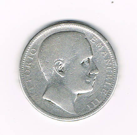 Pièce argent 1906 Regno d'italia 2 Lires Vittorio Emanuele III