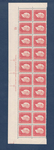 Timbres Marianne de Dulac N°691 neufs bas de page les 20 timbres