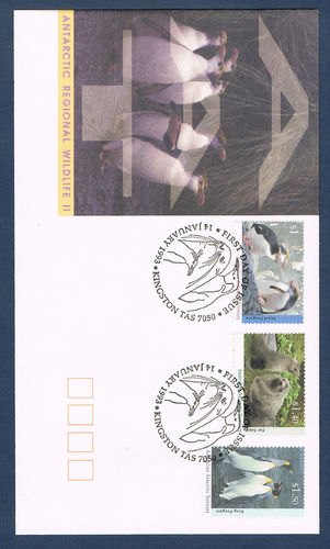 Enveloppe Antarctic régional Wildlife II Royal Penguin