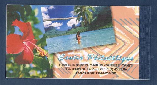 Carnet Polynésie N°C536 + 4 blocs 6 timbres très rare Promo