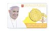 Vatican 2017 Coin Card N°8 un blister représentant Pape François