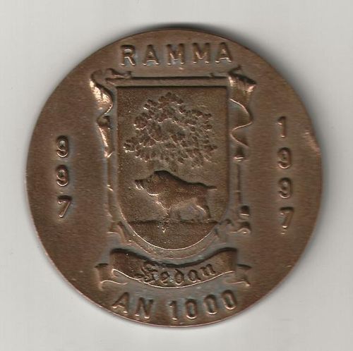 Médaille RAMMA 1997 Sedan Salon Européen du Modèle réduit Maquettisme