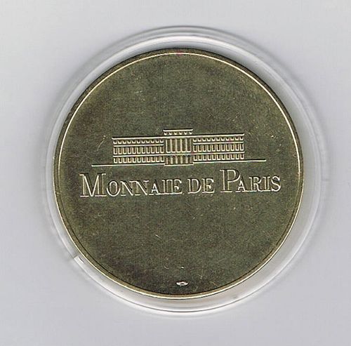 Médaille Euro Monnaie Paris le revers représente 12 pièces Françaises