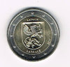 Pièce 2€ commémorative Lettonie 2017 représentant Latgale