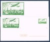 Enveloppe + carte illustrée Avion survolant Paris Aérienne