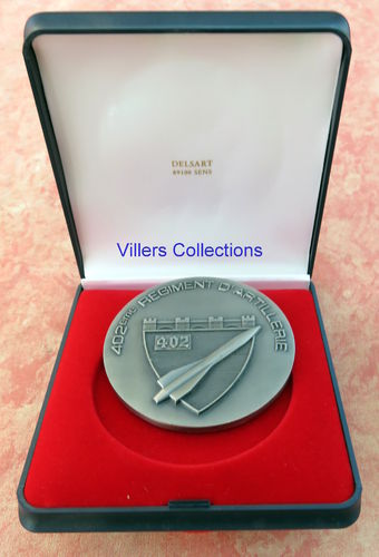 Médaille 402ème Régiment D'artillerie Sigle régiment