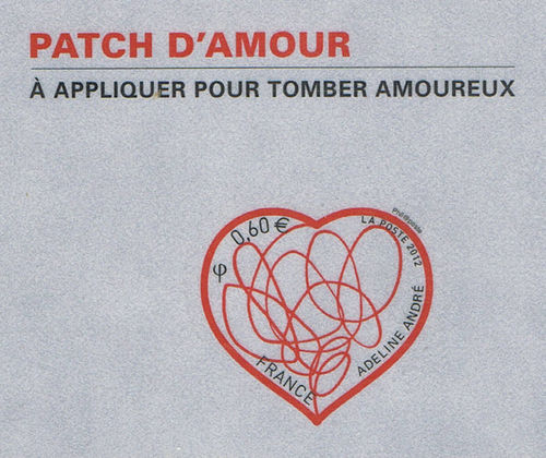 Timbre autoadhésif Patch d'amour d'Adeline André Promo