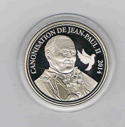 Médaille canonisation de Jean Paul II 2014 Promotion