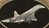 Médaille commémorative géante cuivre doré adieu au Concorde