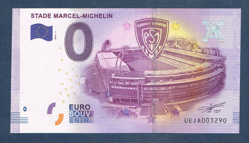 Billet 2016 de 0Euro souvenir touristique Stade Marcel-Michelin