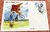 Carte postale + enveloppe 2013 Fête du timbre - Le timbre fête l'air