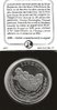 Pièce commémorative argent 1 dollar Etats-Unis 1991 Mont Rushmore