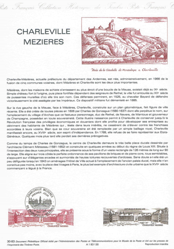Document Officiel Charleville-Mézières la place Ducale Ardennes
