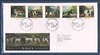 Royaume-Uni Enveloppe comprenant 5 timbres chiens de race