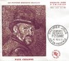 Enveloppe Joueurs les peintres modernes Français Paul Cezanne