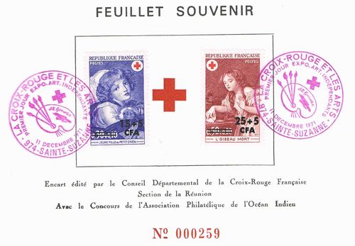 Encart Croix Rouge Française CFA section de la Réunion