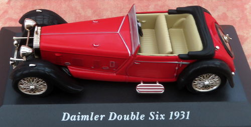 Véhicule miniature de collection Daimler Double Six 1931 Promotion