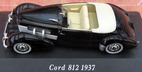 Véhicule miniature de collection Cord 812 1937 Promotion