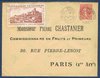 Enveloppe + vignette Châteauneuf de Gadagne France Promotion