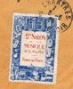 Enveloppe + vignette salon de la Musique Foire de Paris 1924