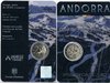 Pièce 2 euro Andorre 2019 Finales Coupe du Monde ski alpin