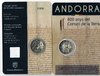 Pièce 2 euro commémorative rare Andorre 2019 conseil de la Terre