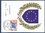 Série 2 cartes Emblème Blason du Conseil de l'Europe 67 Strasbourg