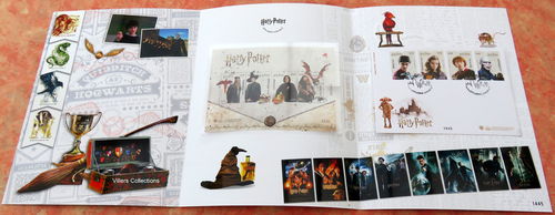 Collector prestige Harry Potter 2 feuillets + une enveloppe