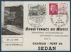 Carte postale château fort de Sedan renaissance 1971